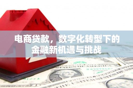 来义电商贷款，数字化转型下的金融新机遇与挑战