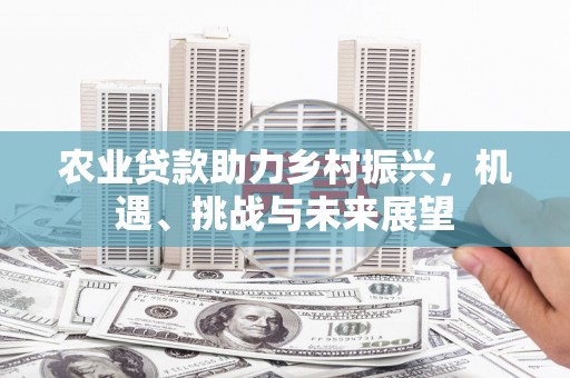 来义农业贷款助力乡村振兴，机遇、挑战与未来展望