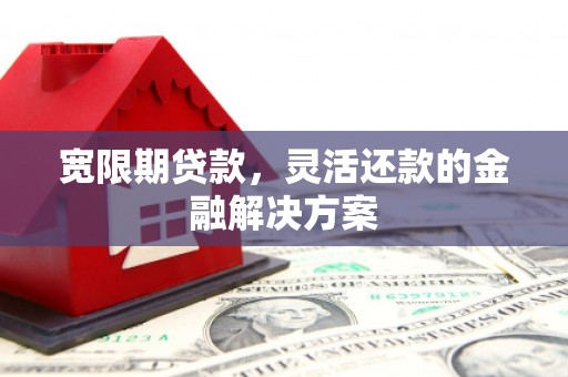 来义宽限期贷款，灵活还款的金融解决方案