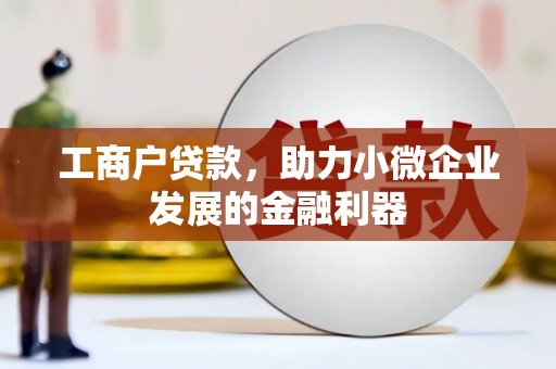 来义工商户贷款，助力小微企业发展的金融利器