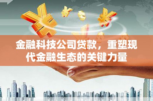 来义金融科技公司贷款，重塑现代金融生态的关键力量